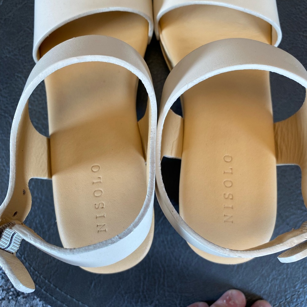 Nisolo All-Day Open Toe Clog Sandal Women's 6.5 - Picture 9 of 12